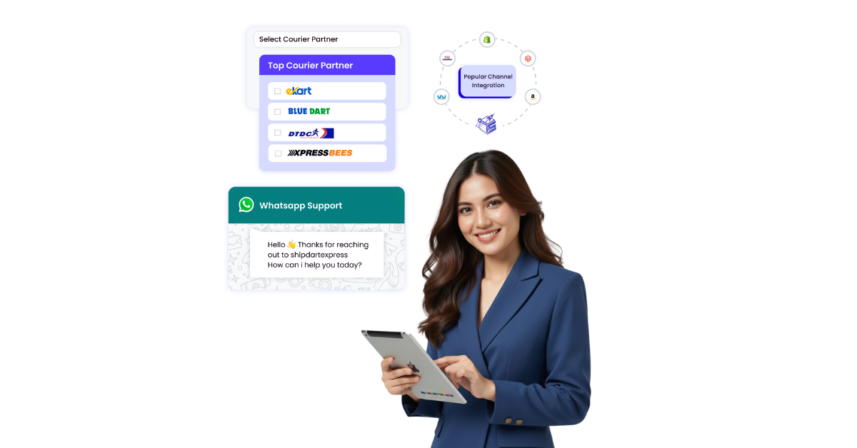Shipdartexpress services showcase